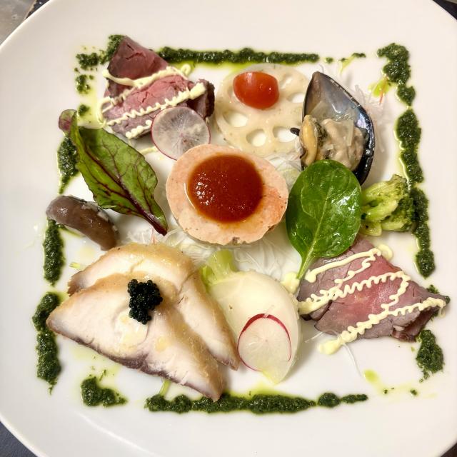 前菜の盛り合わせ